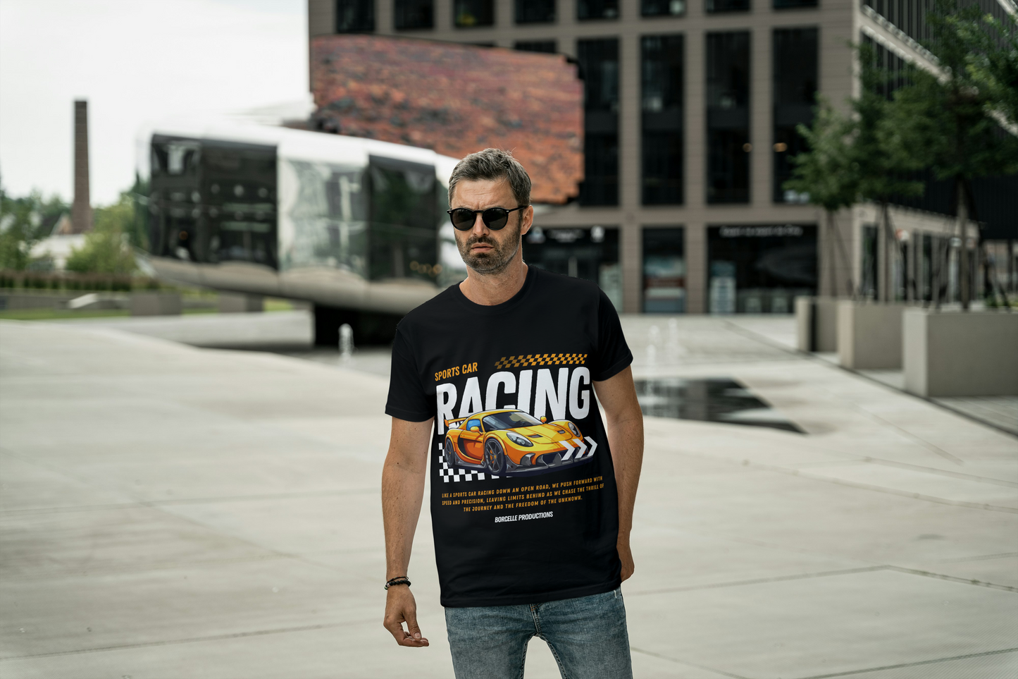 Racing Unisex Oversized Classic T-Shirt