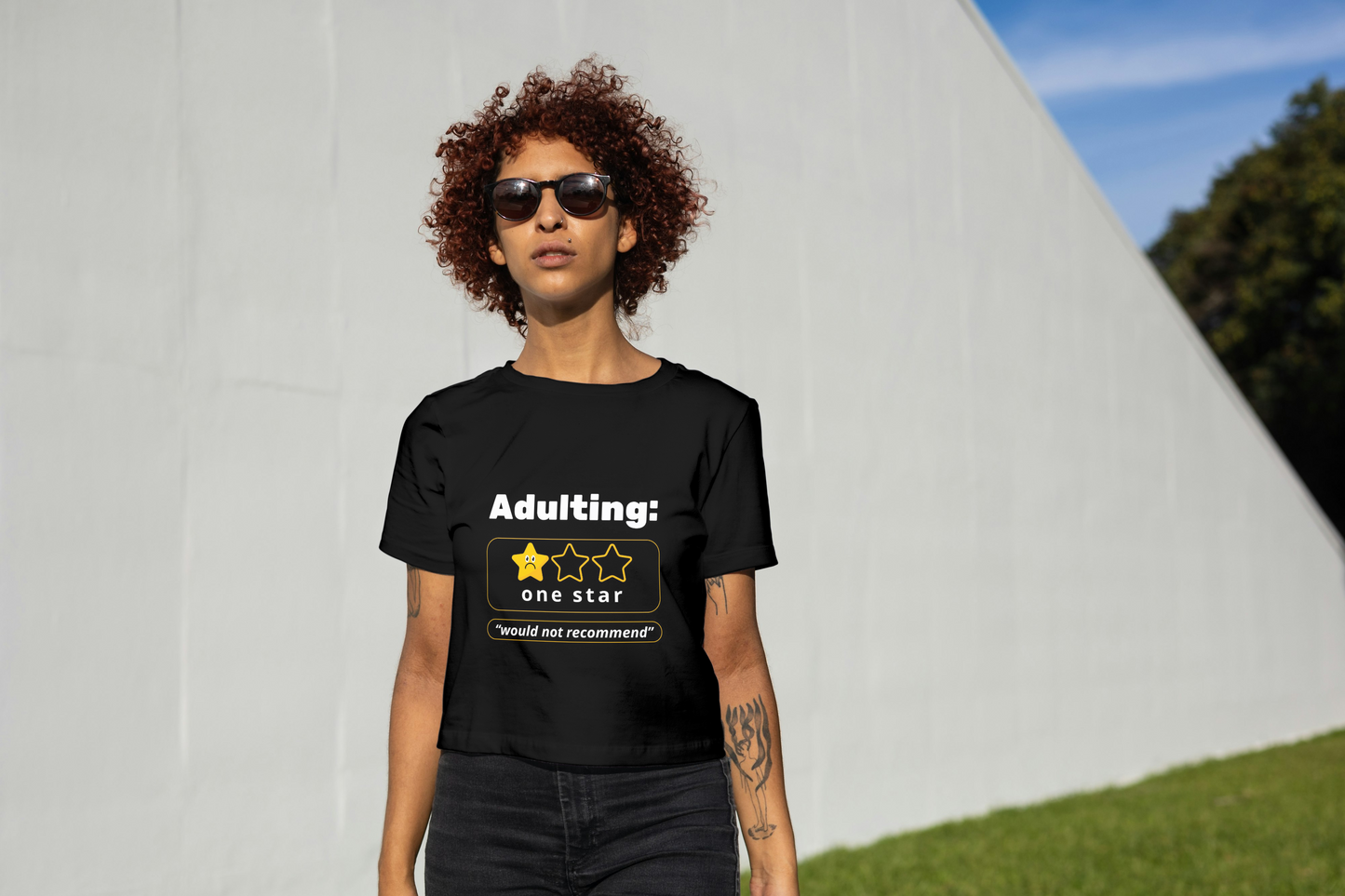 Adulting not suggested Unisex Oversized Classic T-Shirt