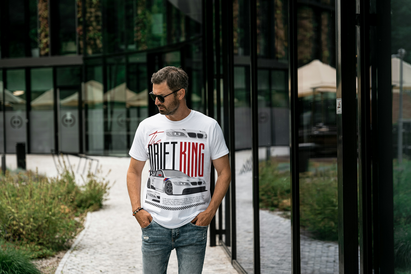 Drift king Unisex Oversized Classic T-Shirt