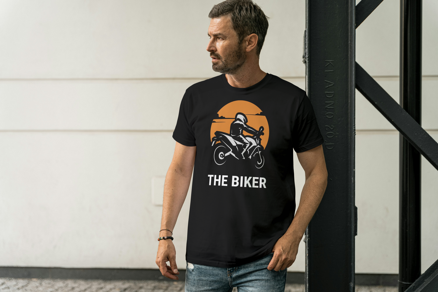 The Biker Unisex Oversized Classic T-Shirt
